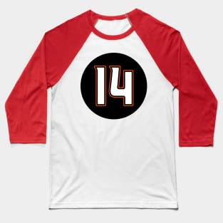 Adam Henrique Number 14 Jersey Anaheim Ducks Inspired Baseball T-Shirt